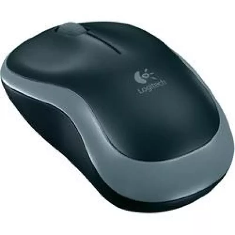 Logitech M185 Wireless Optical Mouse Ambidextrous Grey 910-002238