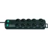 Brennenstuhl Primera-Line 10-way black 2m Power Strip 1153300120, black, H05VV-F 3G1,5 supply cable 2,0 m