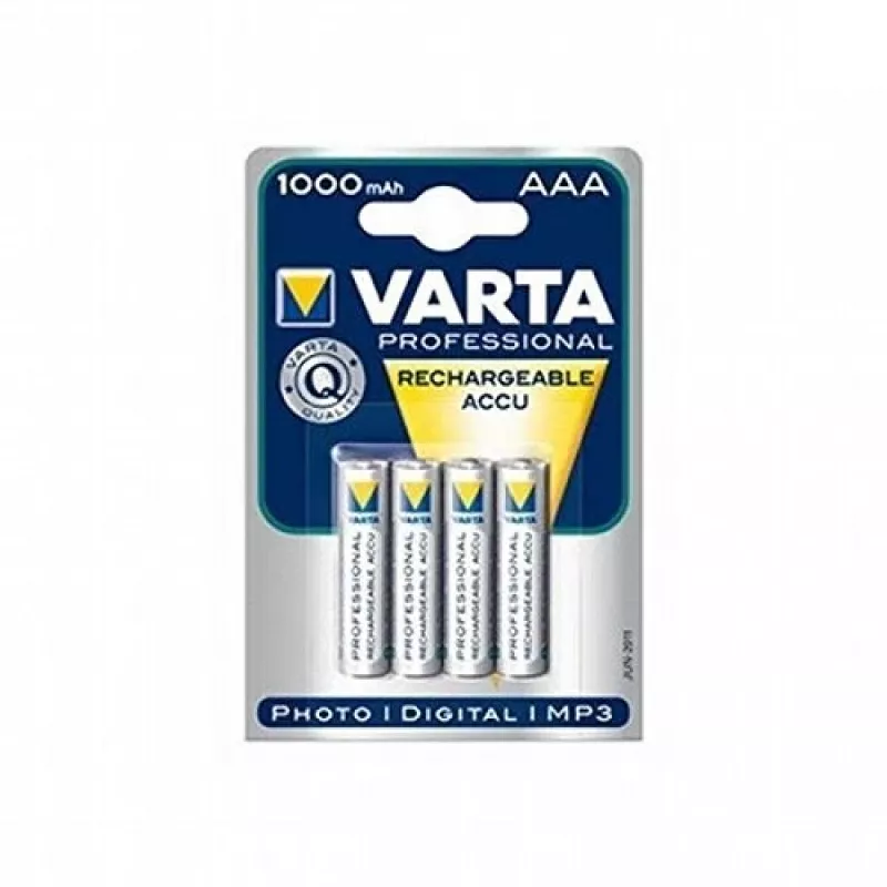 VARTA HR03 AAA Recharge Accu Power 1000 mAh 05703 Rechargeable batteries 4 pc(s) Green, Yellow