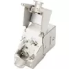 Digitus CAT 6A Keystone module, shielded with intelligent cable manager