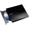 External DVD±RW optical drive ASUS SDRW-08D2S-U Lite, USB 2.0, black, 24x CD / 8x DVD, 142×142×20 mm