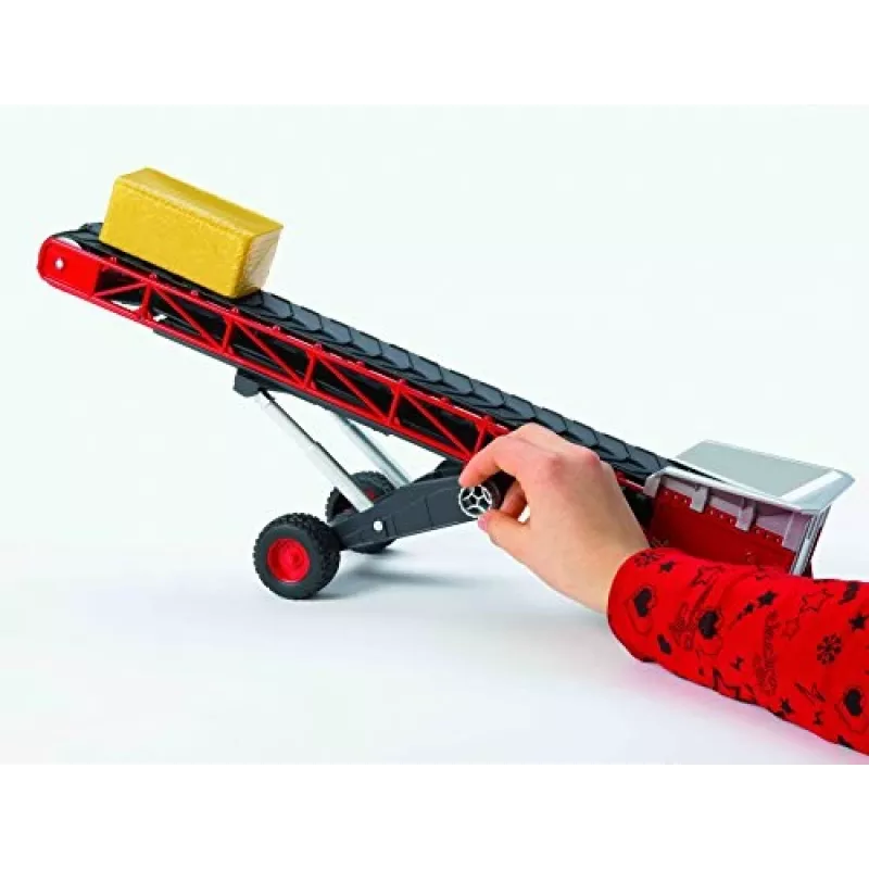 Scale model accessory Bruder 02031 — plastic replacement part, black and red