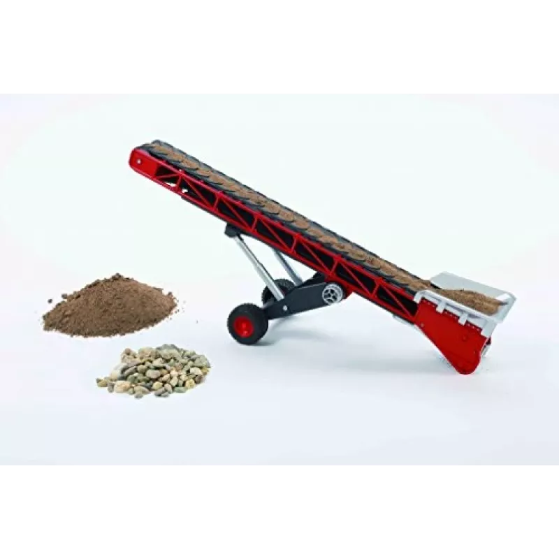 Scale model accessory Bruder 02031 — plastic replacement part, black and red