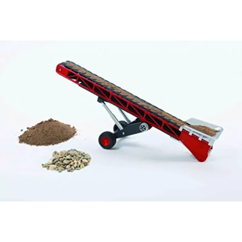 Scale model accessory Bruder 02031 — plastic replacement part, black and red