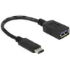 Delock USB-Adapter - USB Typ A (W) zu 24 pin USB-C (M)
