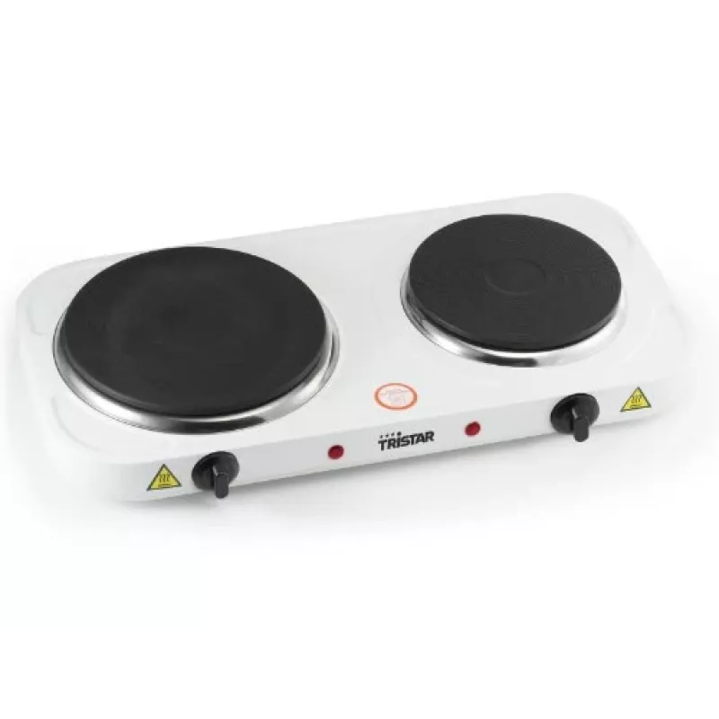 Tristar Double-Burner Electric Cooker KP-6245, 2500W, 15,5/18,5 cm