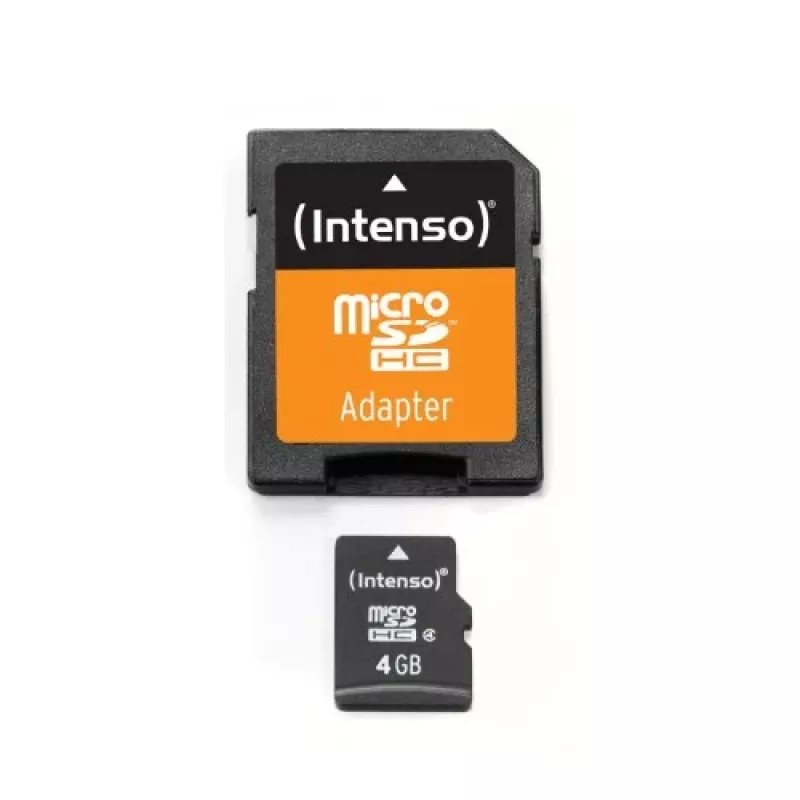 Memory Card Intenso 4GB MicroSDHC Class 4 3403450