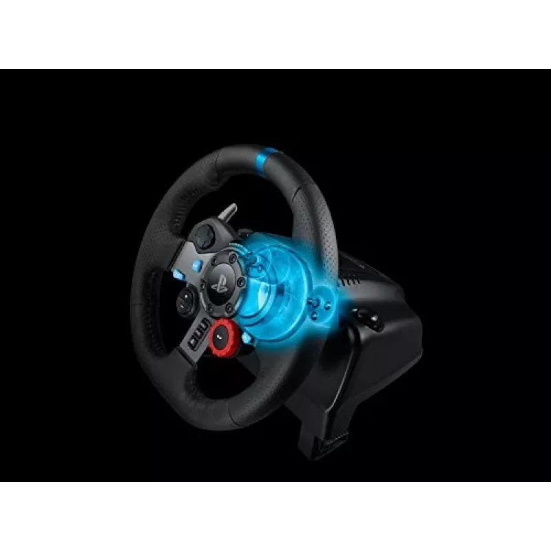 Logitech G G29 Steering wheel + Pedals Playstation 3,PlayStation 4 Analogue USB 2.0 Black
