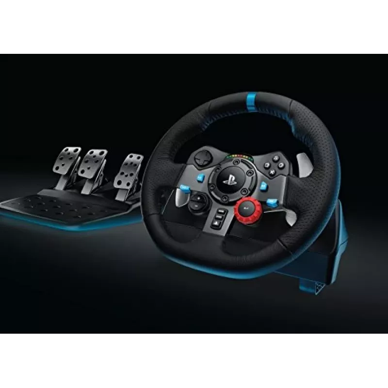 Logitech G G29 Steering wheel + Pedals Playstation 3,PlayStation 4 Analogue USB 2.0 Black