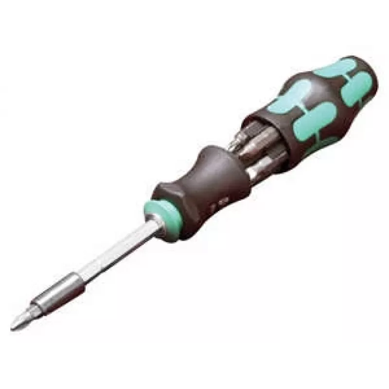 Wera 6 Piece KK28 Kraftform compact Bit-Holding Screwdriver Set