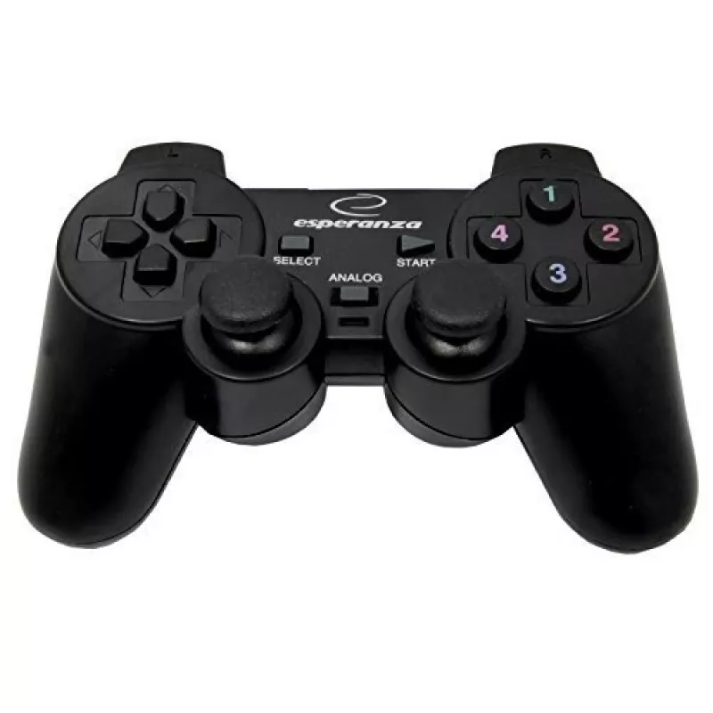 Gamepad ESPERANZA EG102 wired USB 2.0, PC/PlayStation 3 support, D-pad, vibration, black