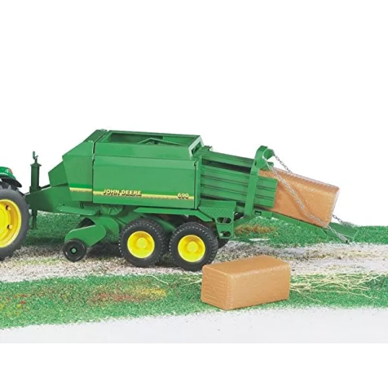 Toy play vehicle and play track BRUDER 02017, plastic, suitable for ages 3 and up, colours black/green/yellow