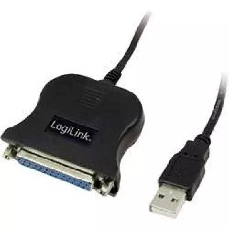 LogiLink UA0054A Parallel Cable Black 1.8 M