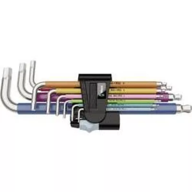 Wera 05022669001 hex key L-shaped hex key Metric 9 pc(s)