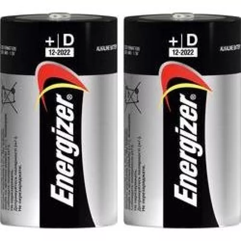Single-use battery Energizer 2x Classic D 1.5V LR20