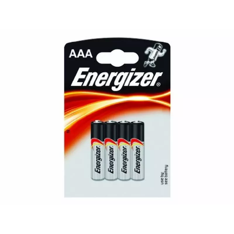 ENERGIZER BATTERY ALKALINE POWER AAA LR03 4 PIECES