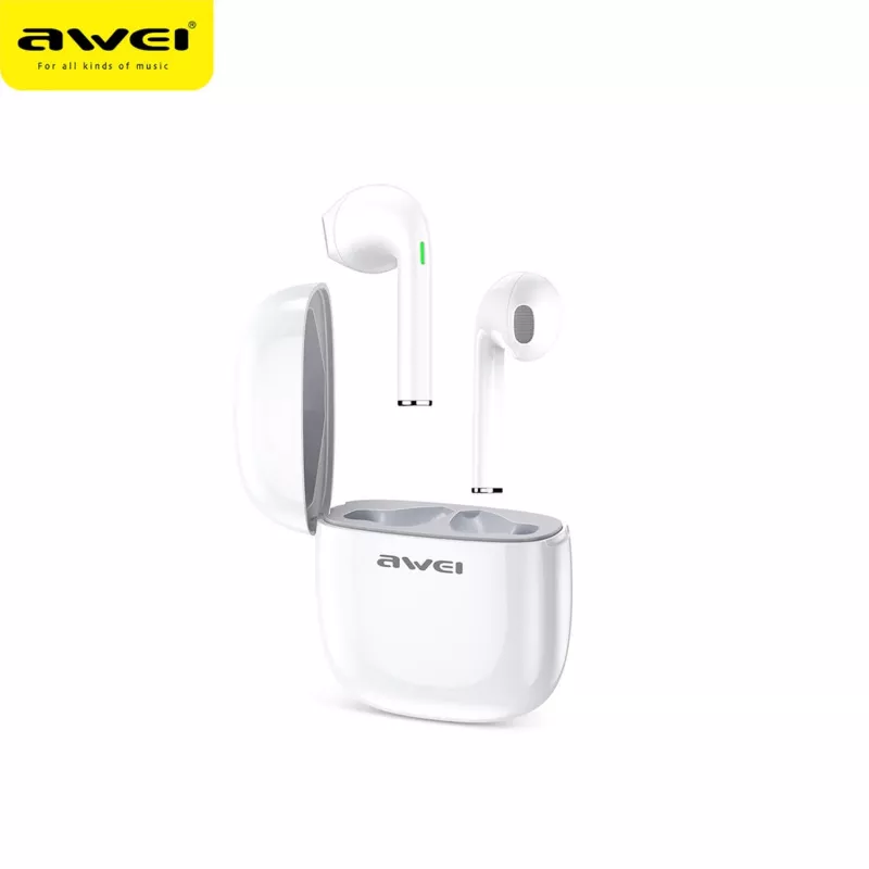 Earphone Awei T28 TWS docking White