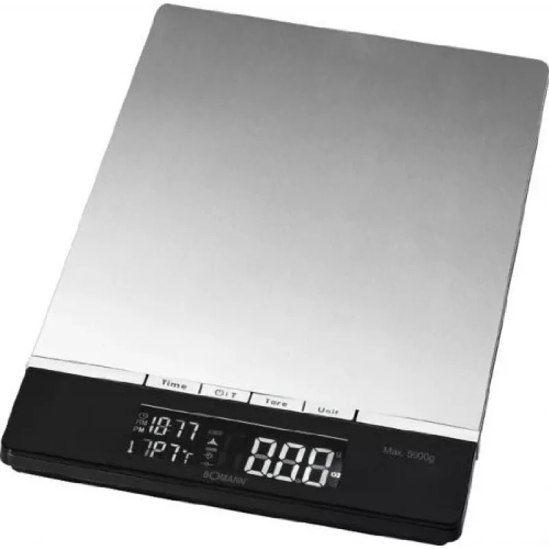 Bomann KW 1421 CB - LCD - Black - Stainless Steel - 160 X 230 X 18 Mm - 18 Mm - AAA - Stainless Steel (614211)