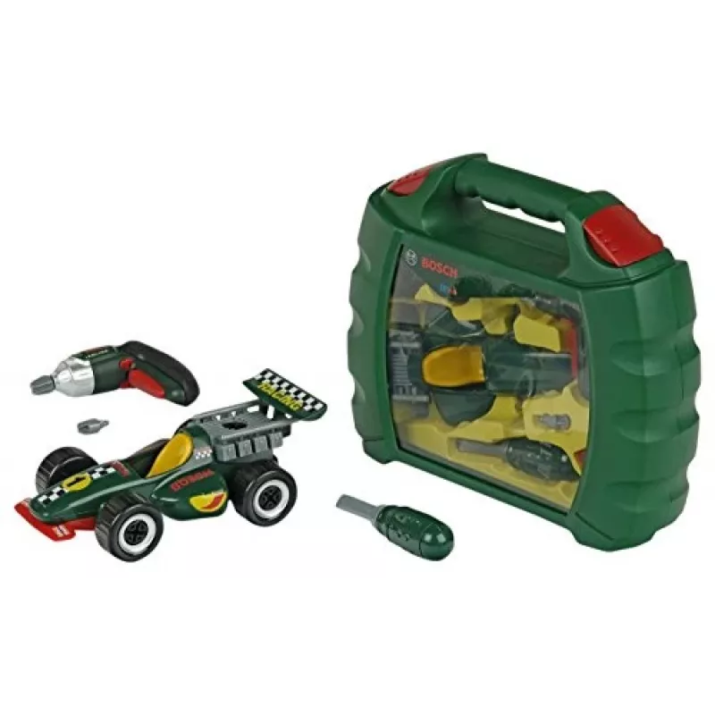 Bosch suitcase with a car and a drill