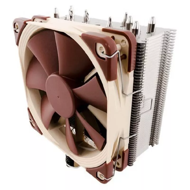 CPU cooler Noctua NH-U12S, 120 mm fan, 1500 RPM, 93.4 m³/h airflow, 22.4 dB, stainless steel, 158×125×71 mm