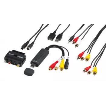 Gembird UVG - 002 Audio/Video Grabber (Composite Video/Stereo RCA/SCART-S-Video, USB 3.0)