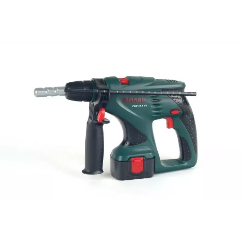 Theo Klein Children's Bosch Percussion Drill, Sound & Light Effect, Pretend Play
