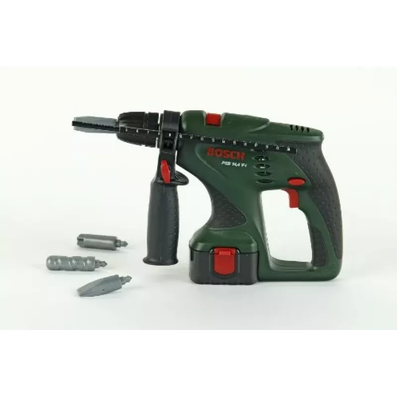Theo Klein Children's Bosch Percussion Drill, Sound & Light Effect, Pretend Play