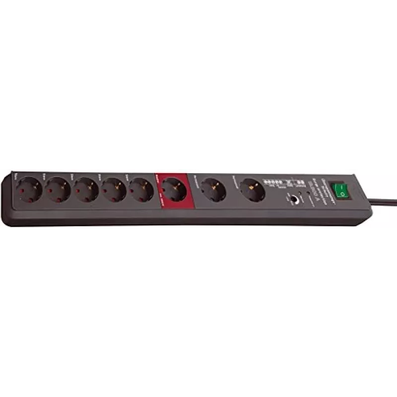 Brennenstuhl 1159490936 Power Extension 3 M 8 AC Outlet(s) Anthracite
