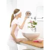 Illuminated cosmetics mirror Beurer BS59 diameter 11 cm silver