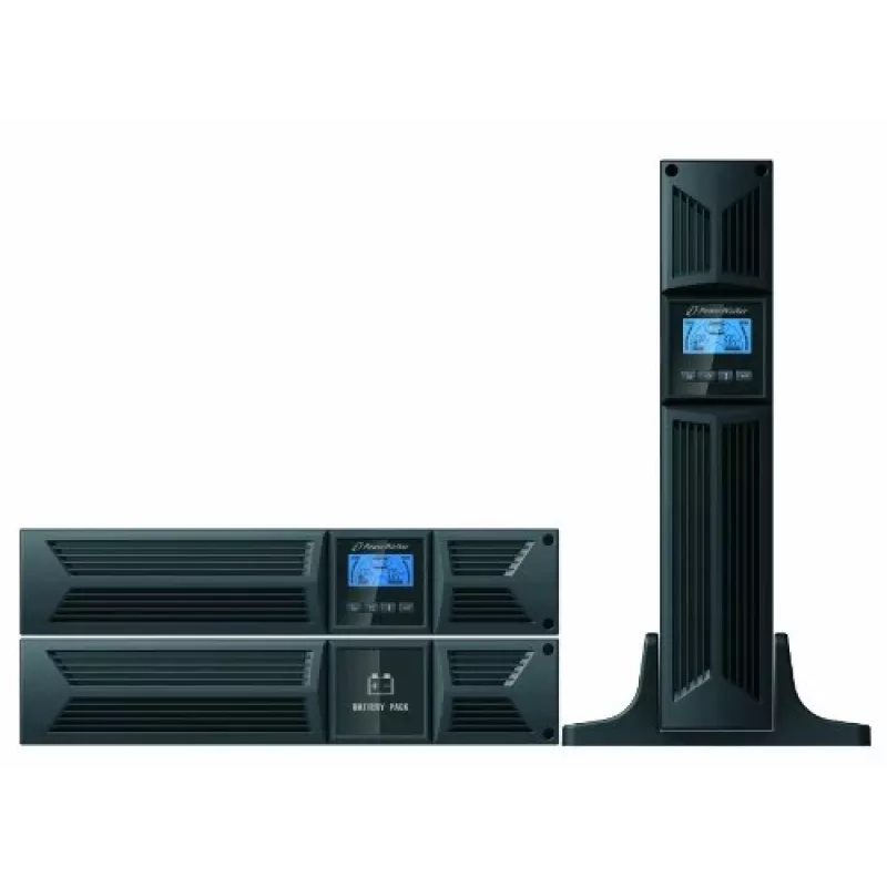 PowerWalker VI 1500RT LCD uninterruptible power supply (UPS) 1.5 kVA 1350 W 8 AC outlet(s)