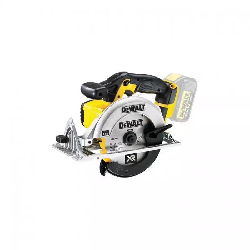 Circular saw DeWalt DCS391N — 18V, 3700 RPM, 165 mm bore, cutting depth 90° 55 mm, weight 3.2 kg