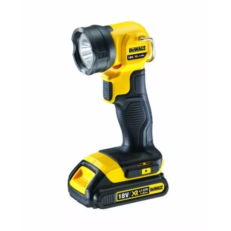 Dewalt 18V XR Li-Ion Cordless LED Pivot Torch - Bare Unit