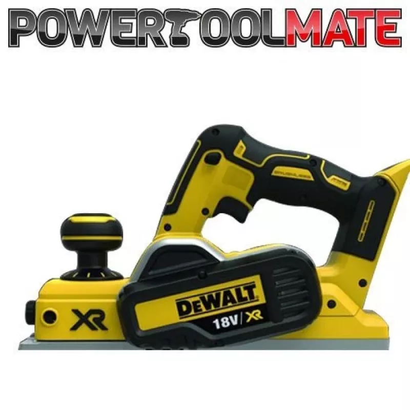 Hand planer DeWALT DCP580N-XJ — cordless Li-Ion, 82 mm planning width, 15,000 RPM, 2.5 kg