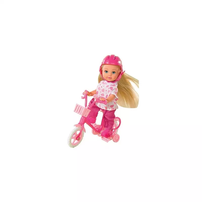 Simba Evi Love Doll on Mountain Bike, 105731715