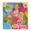 Simba Evi Love Doll on Mountain Bike, 105731715