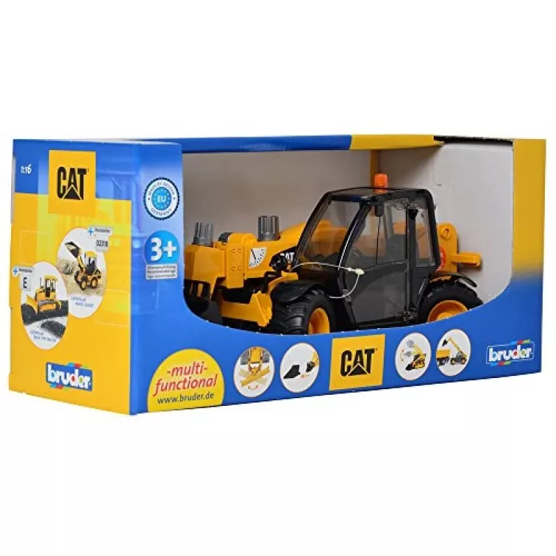Bruder 02141 Caterpillar Telehandler Plastic Farm Construction Toy