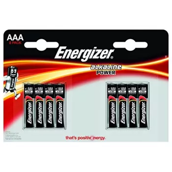 Alkaline AAA Batteries Energizer E92 — 8-pack blister