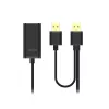 UNITEK Y-278 USB cable USB 2.0 10 m 2 x USB A USB A Black