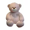 Plush bear TULILO Oktawian 75 cm Creamy – soft toy, 75 cm height, cream color