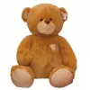 Plush bear TULILO Oktawian 75 cm Brown soft toy, 75 cm height