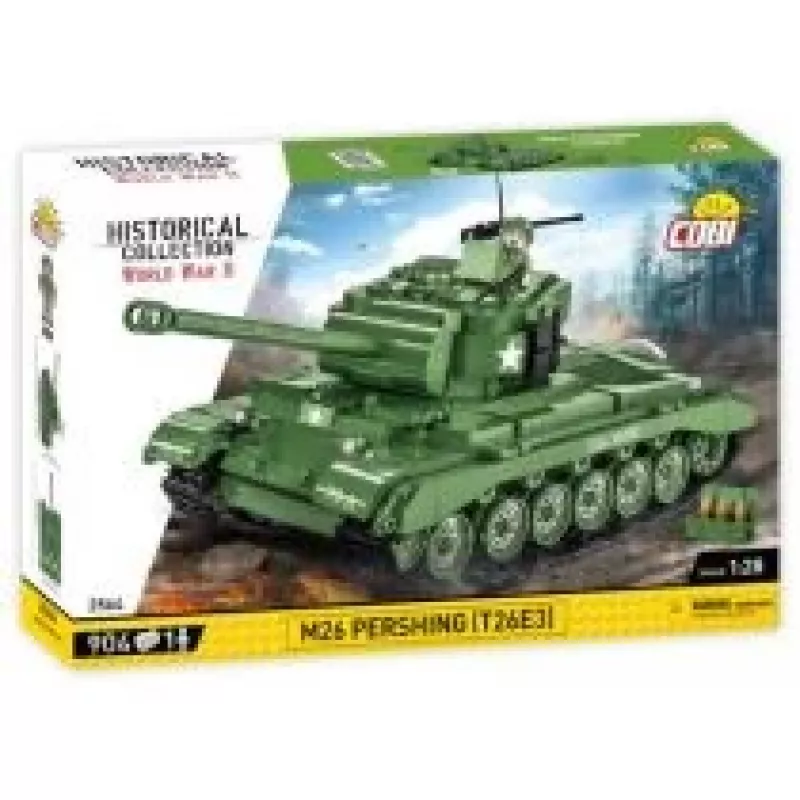 Building set COBI M26 Pershing T26E3 904 pieces Plastic for ages 3+