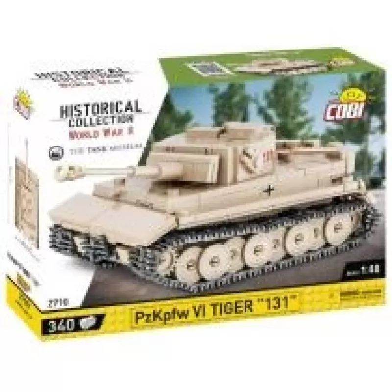 Cobi 1/48 Scale PzKpfw VI Tiger 131 Model Kit