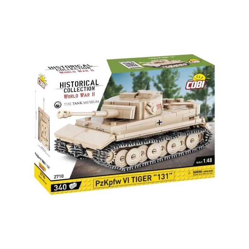Cobi 1/48 Scale PzKpfw VI Tiger 131 Model Kit