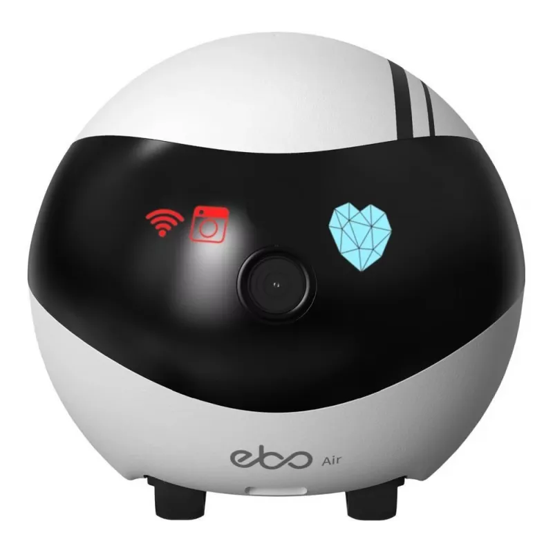 ENABOT Ebo Air AI Robot White and Black