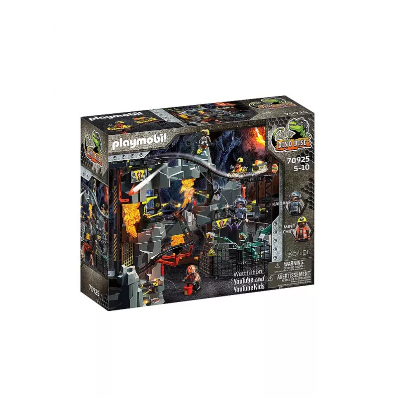 Playmobil - #70925 Dino Rise Dino Mine 386 Piece Building Set - Multi-Color