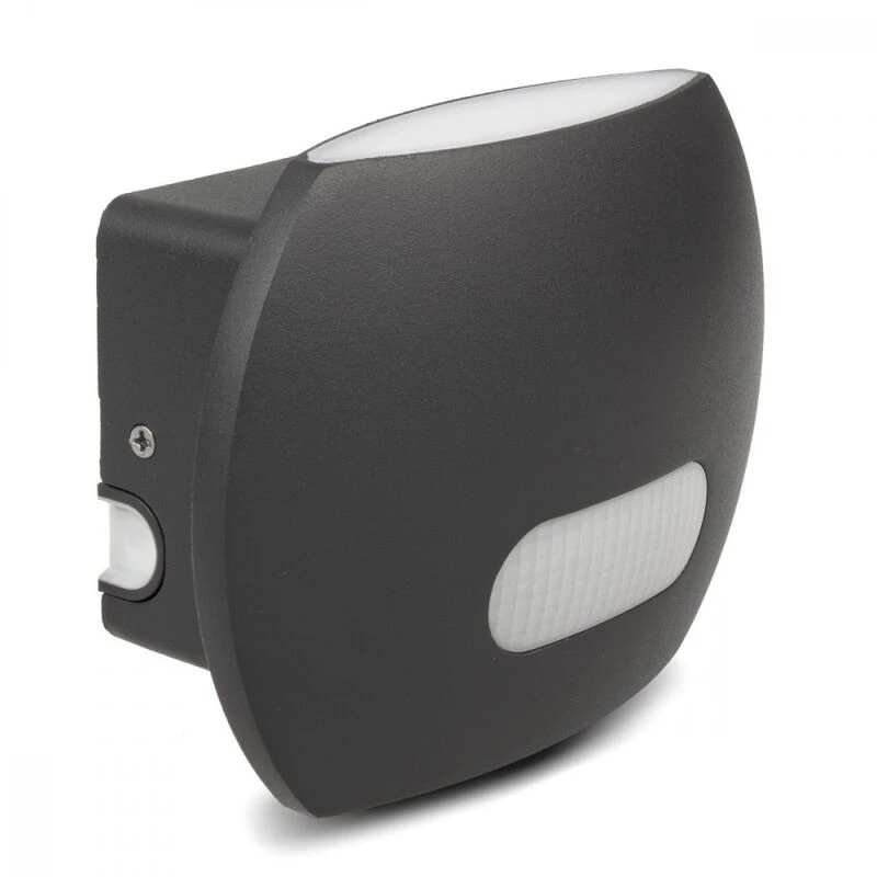 LED wall lamp MACLEAN MCE366 with dusk and motion sensor