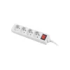 Power Extension Lanberg PS1-04E-0150-W 1.5m 4 AC Outlets Indoor White