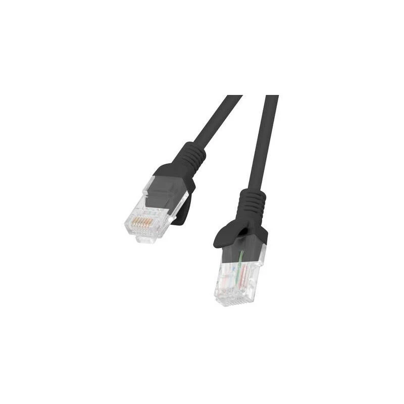 Lanberg PCU5-10CC-1000-BK Network Cable Black 10 M Cat5e U/UTP (UTP) (PCU5-10CC-1000-BK)