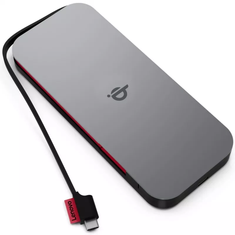 Lenovo 40ALLG1WWW power bank Lithium-Ion (Li-Ion) 10000 mAh Wireless charging Black