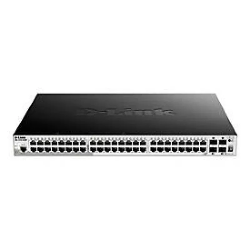 D-Link 52-Port Gigabit Stackable POE Smart Managed Switch including 4 x 10G SFP+